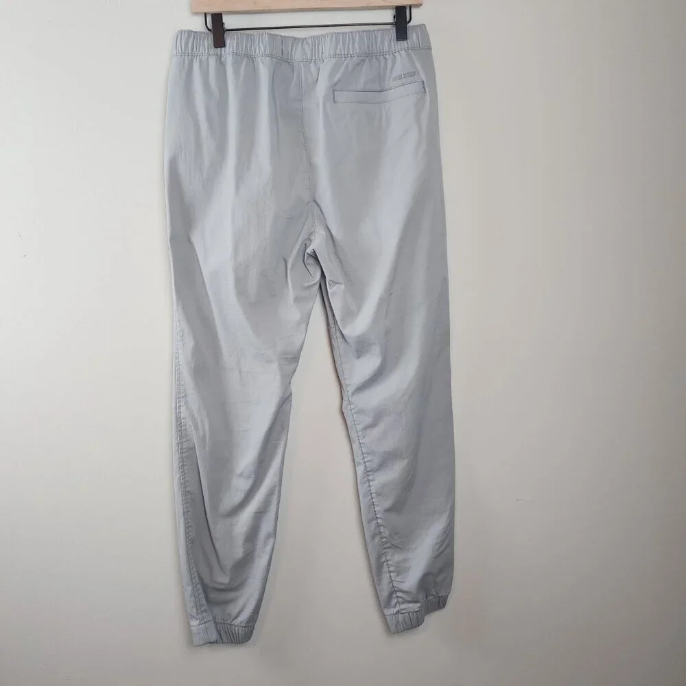 Hollister Epic Flex Jogger Pants sz M light gray